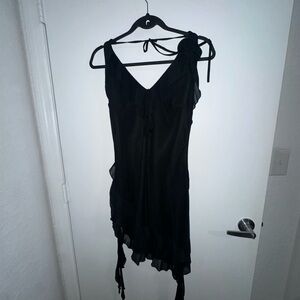 Elegant Black Women's Dress